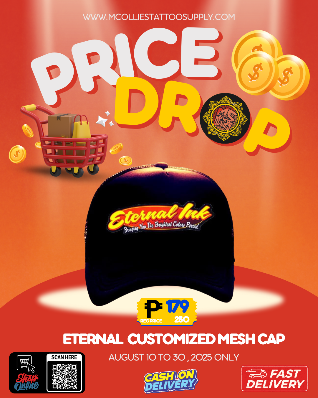 ETERNAL CUSTOMIZED MESH CAP