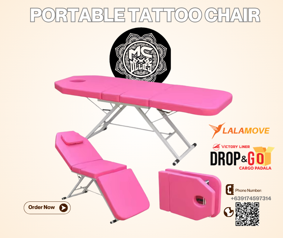 PORTABLE TATTOO BED
