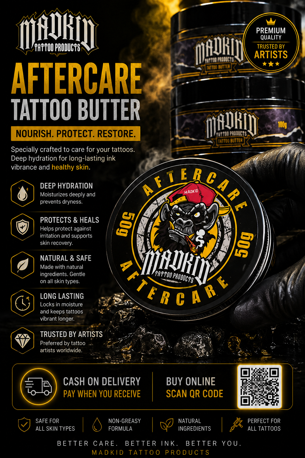 Madkid Tattoo Aftercare