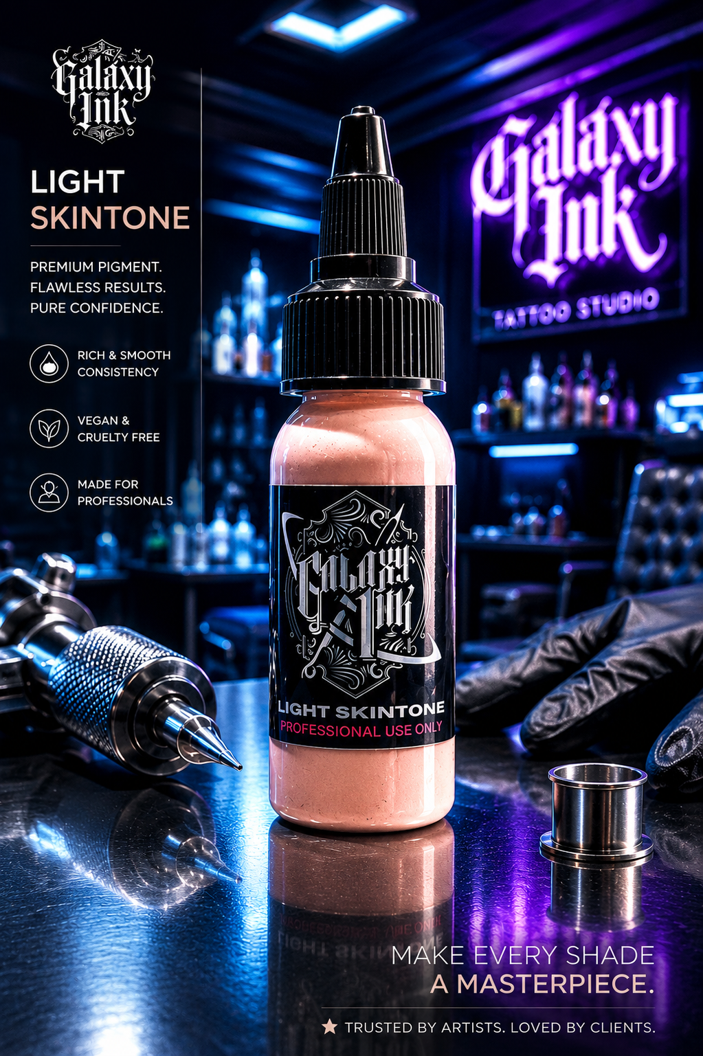 GALAXY TATTOO INK PICK YOUR COLOR 1 OZ