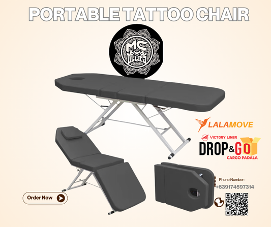 PORTABLE TATTOO BED