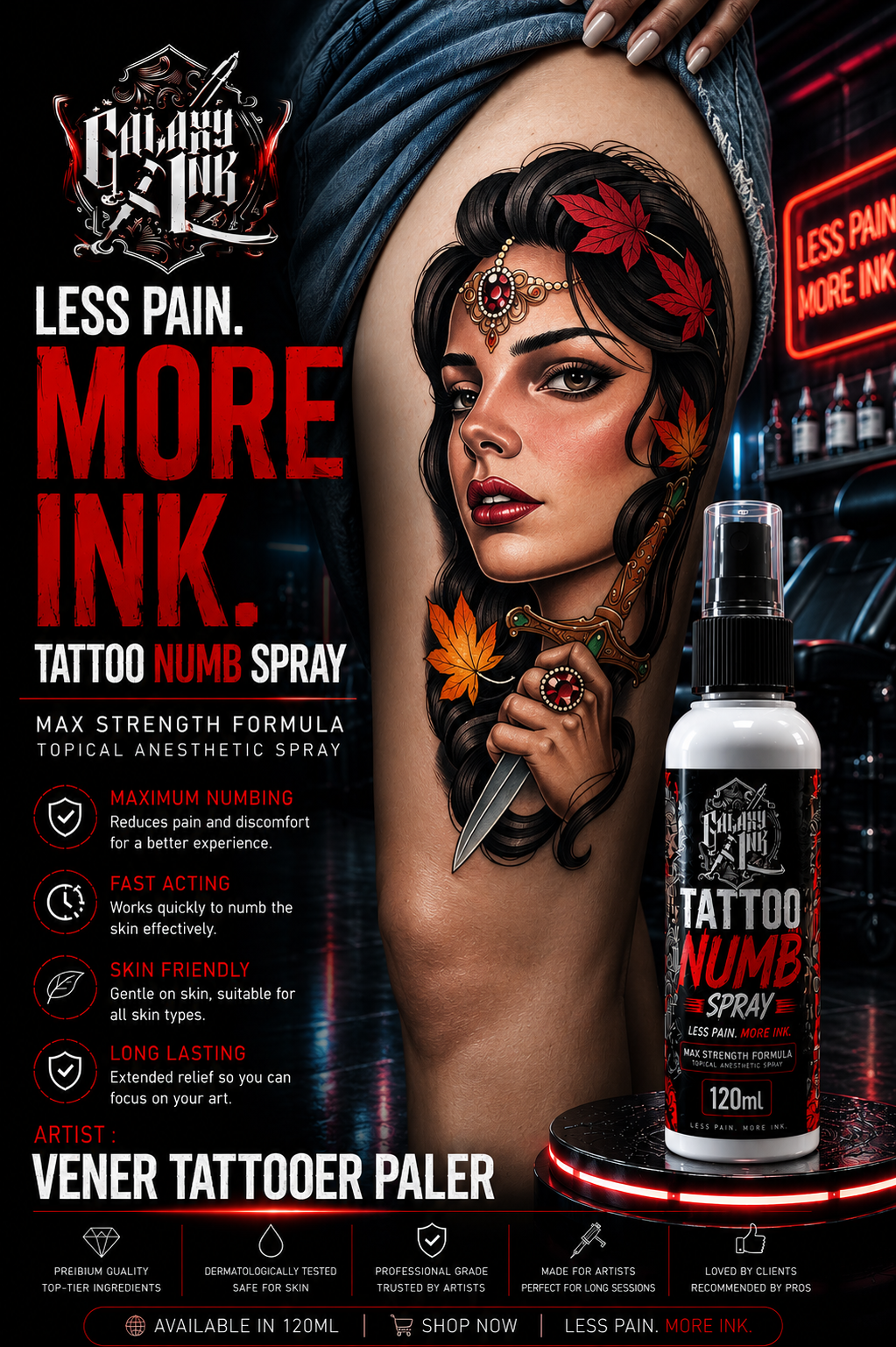Galaxy Numb Spray