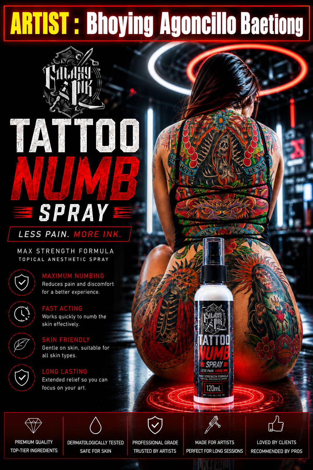 Galaxy Numb Spray
