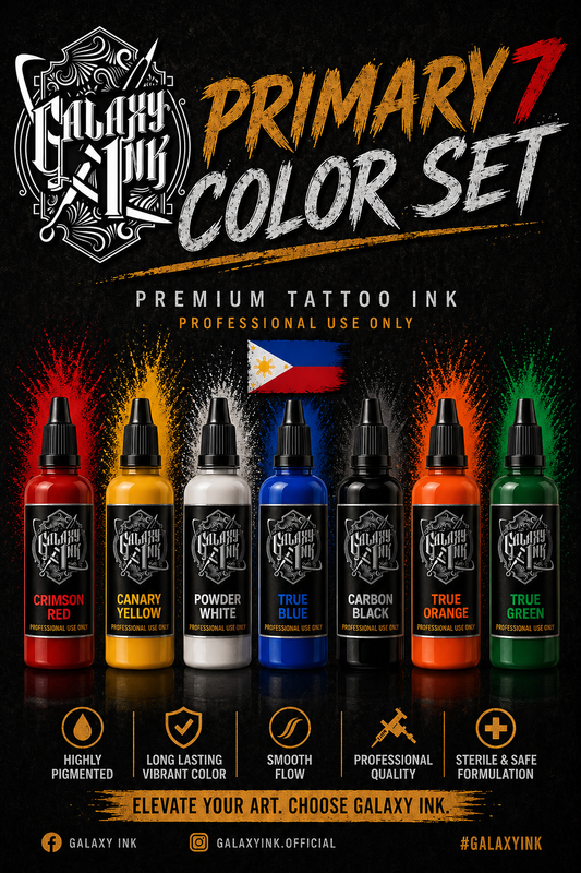 Galaxy Ink Primary 7 color set