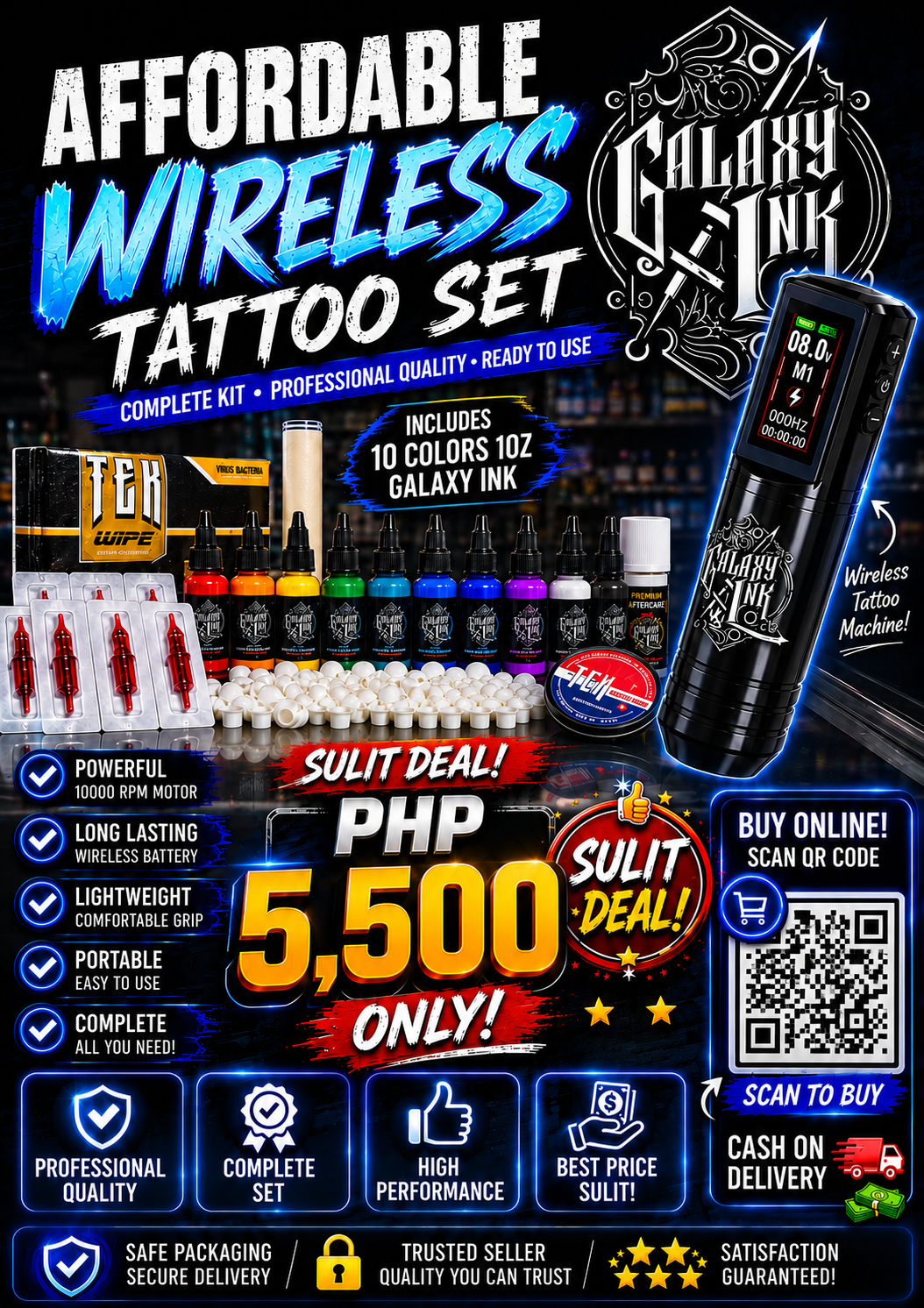 Tattoo Kit Set B