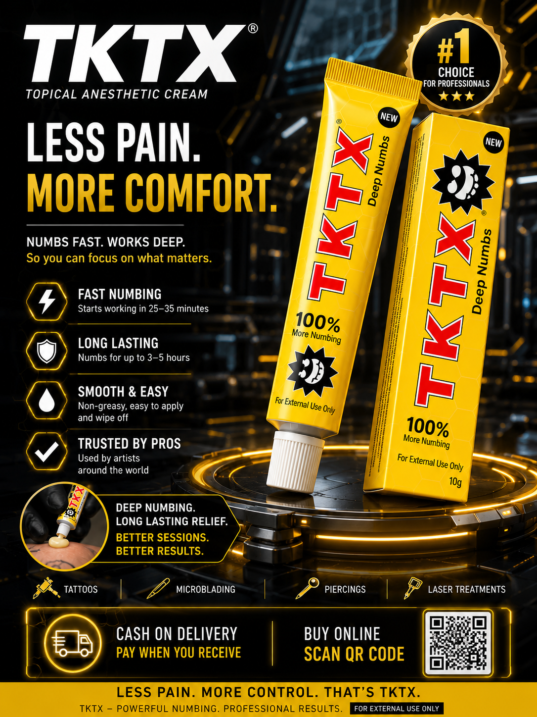 TKTX NUMBING CREAM