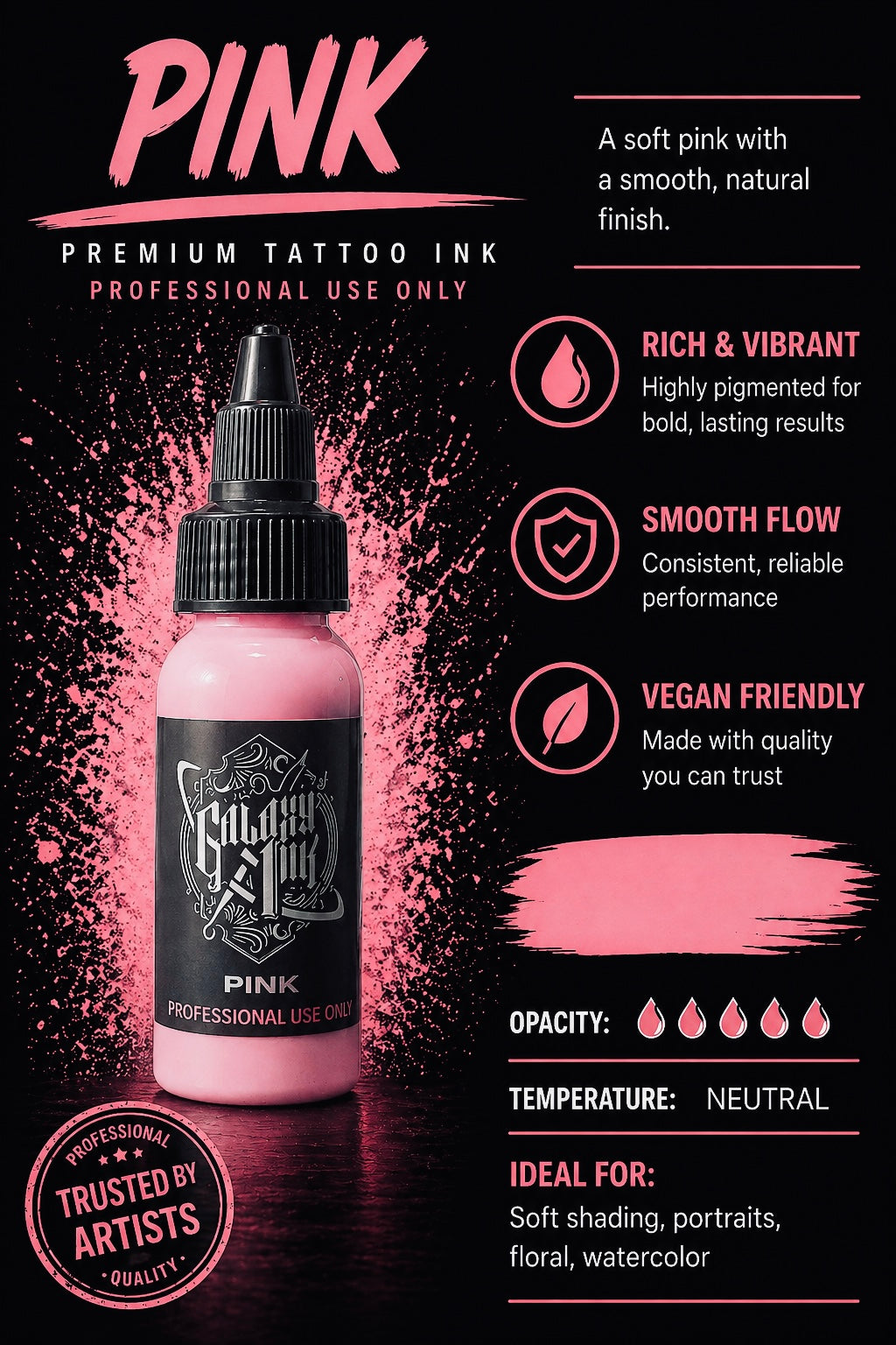 GALAXY TATTOO INK COLLECTIONS 1 OZ