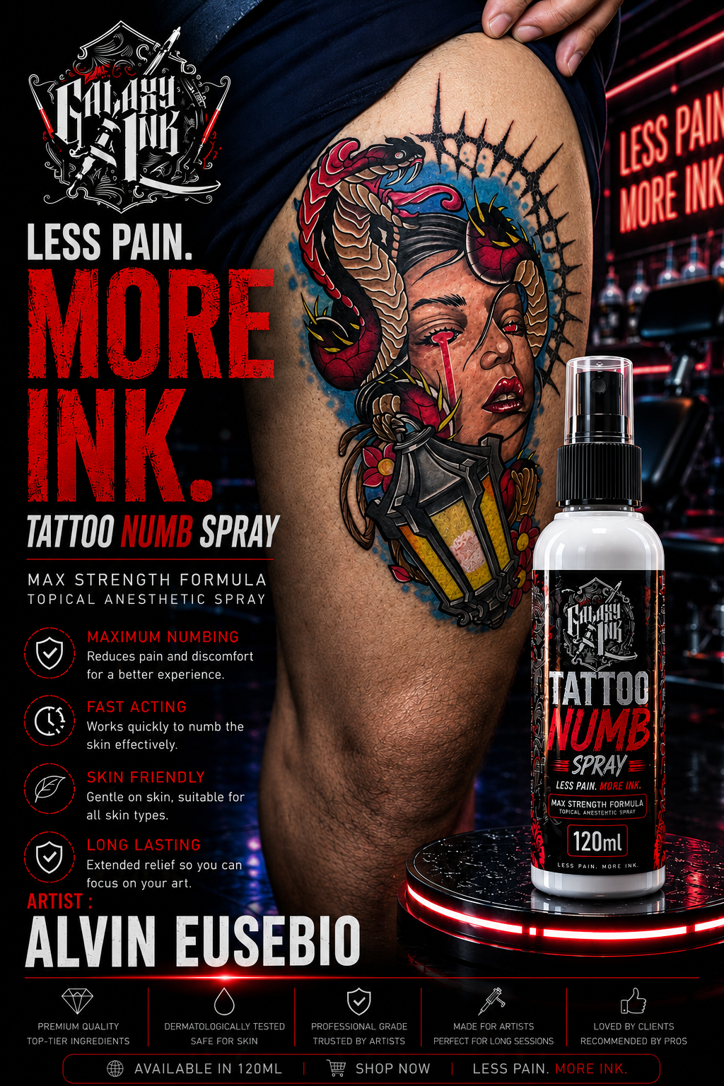 Galaxy Numb Spray